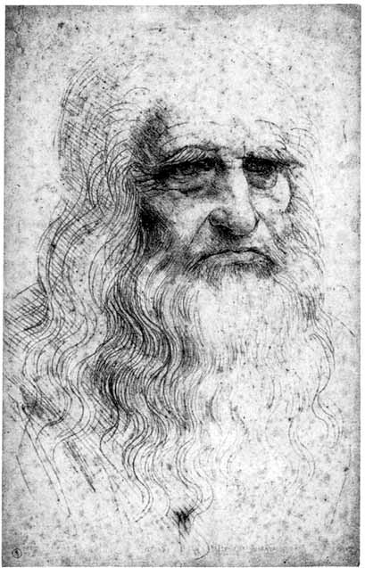 Leonardo da Vinci - Önarckép (1515 körül)